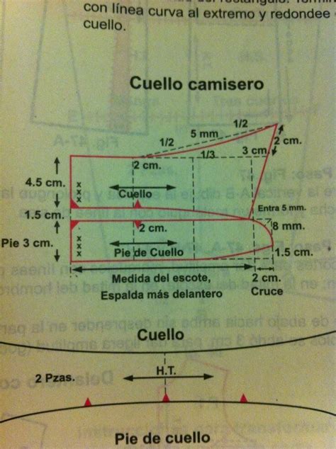 Cómo Hacer Patrón De Cuello Para Camisa Patrones De Costura De Camisa Patrones De Costura