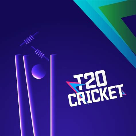 Premium Vector Illustration For T20 Cricket Championship League