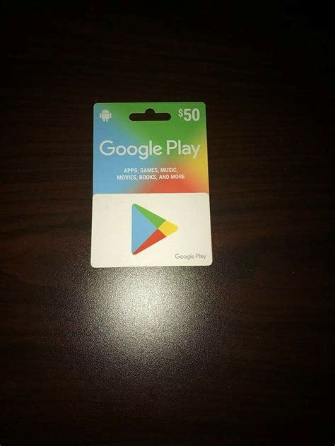 Google Play 50 Gift Card 82 Bids Google Play Gift Card Google