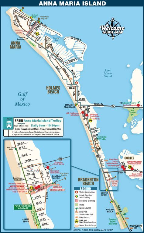 Trolley Anna Maria Island Map