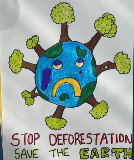 Details 127+ deforestation poster drawing - seven.edu.vn