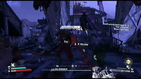 Borderlands Baron Flynt Boss Fight Xbox Youtube