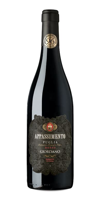 Appassimento Rosso Puglia IGT Wines Giordano Vini