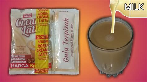 Cara Membuat Kopi Creamy Latte Kopi Creamy Latte YouTube