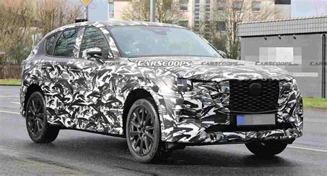 Mazda Cx Spied Flaunting Four Tailpipe Exhaust System Debuts