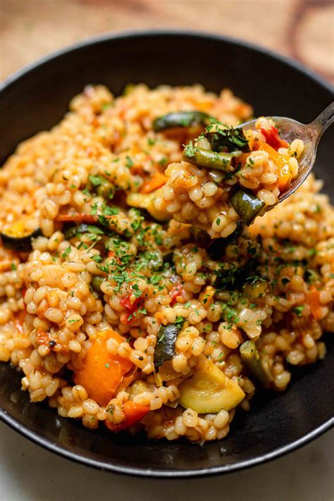 Pearl Barley Vegetable Risotto Lucy Lentils