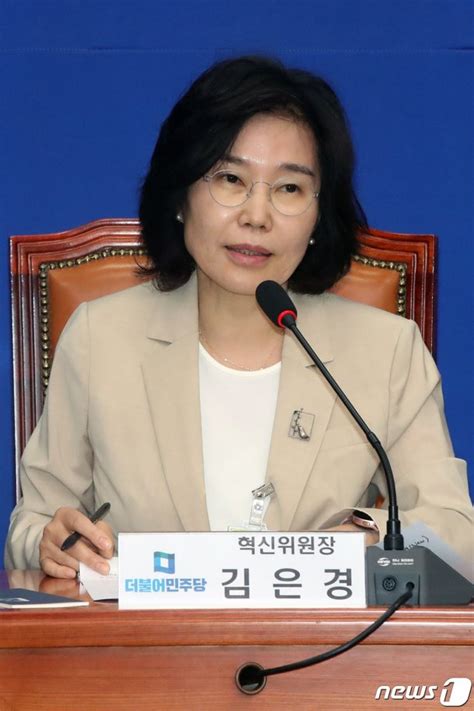 발언하는 김은경 더불어민주당 혁신위원장 네이트 뉴스