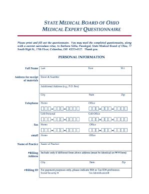 Fillable Online Med Ohio Addendum To The Contract Between State