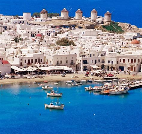 Puertos Para Tu Primer Crucero Por Las Islas Griegas Foto