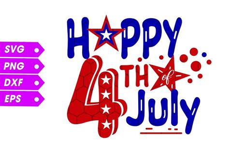 Happy 4t Of July Svg Graphic By Như Thuần Vi · Creative Fabrica