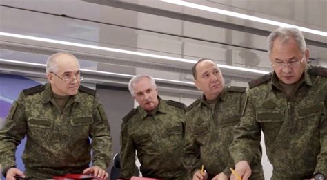 Russia S Defense Minister Visits Troops Involved In Ukraine Operation