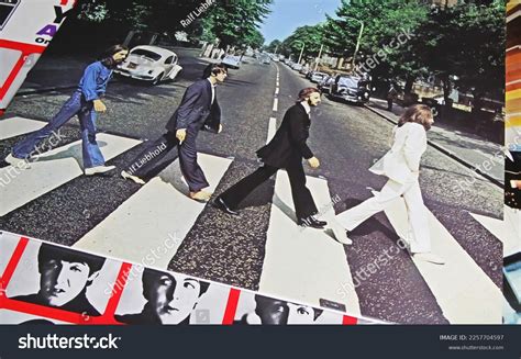 The Beatles Abbey Road Album Cover Wallpaper