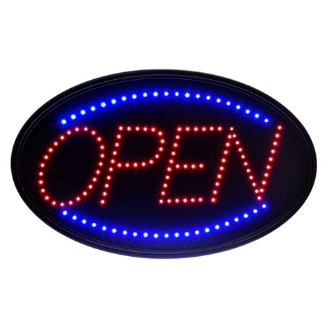 Alpine Industries LED Open Sign (Oval) – Alpine