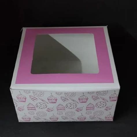 Kraft Paper Window Cake Packaging Box At Rs Piece Paper Box In