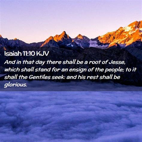 Isaiah 1110 Kjv Bible Verse Images