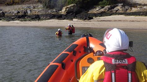 Fallen Woman Assisted By Kinghorn Rnli Rnli