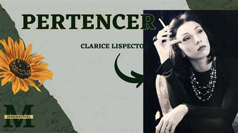 Pertencer Clarice Lispector YouTube