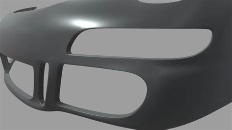 Front Bumper Porsche Custom 3d Model By Viperjr3d