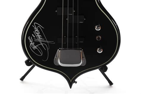 Gene Simmons Axe Ltd Signed Punisher Kiss Bass 00309 Guitar Chimp