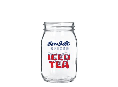 Sea Isle Spiked Iced Tea Mason Jar – Sea Isle Spiked Iced Tea Official ...