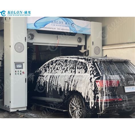 Brushes Automatic Rollover Car Wash Machine Blower Automatically Up