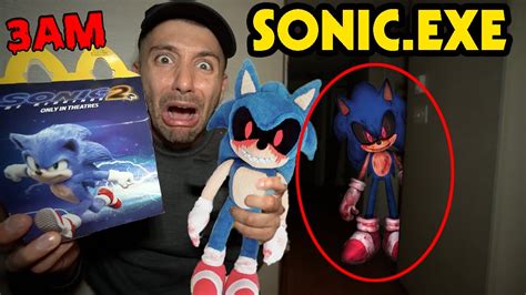 Do Not Order Sonic The Hedgehog Movie Happy Meal At Am Or Sonic Exe