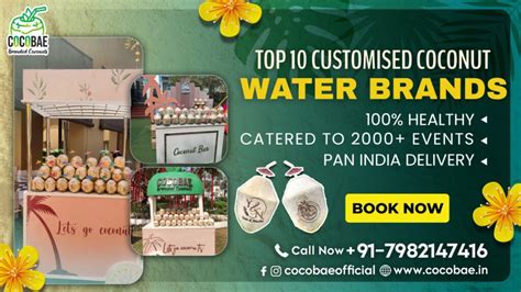 Top 10 Customised Coconut Water Brands – Cocobae