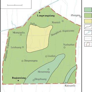 Zoning Map Of Geological Influence And Suitability Evaluation Of Sponge