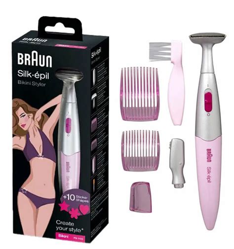Женский триммер Braun FG 1100 Silk-epil, розовый — купить в интернет ...