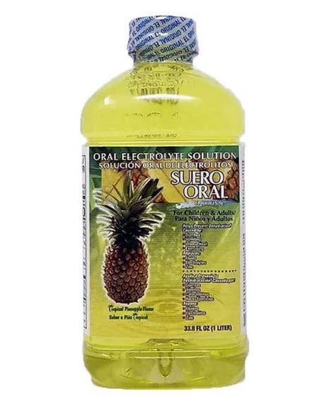 Suero Oral Electrolyte Solution Pineapple Fl Oz