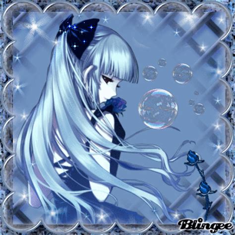 Blue Rose Anime Picture #117481986 | Blingee.com