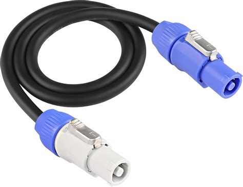 Xmsjsiy Powercon Power Cable Ac Powercon Input To Powercon Output 12awg