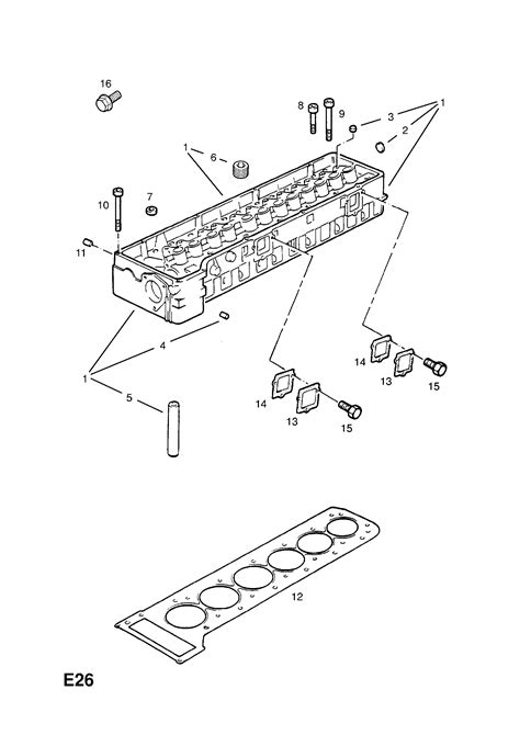 Opel Senator B Cylinder Head Plugs And Gasket Opel Epc Online