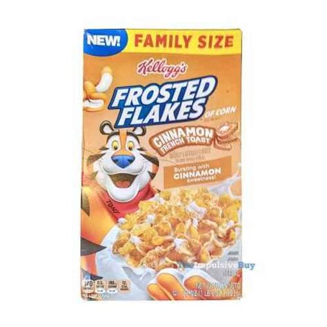 Review Kellogg S Frosted Flakes Cinnamon French Toast Cereal Artofit