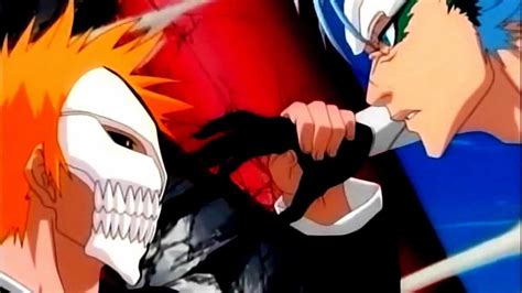 Bleach Ichigo Vs Grimmjow The Ultimate Amv Youtube