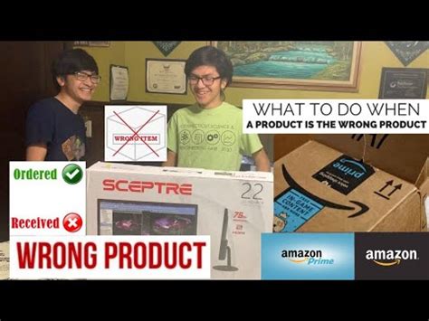 What To Do When Amazon Sends Wrong Item And You Want To Keep The