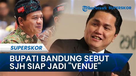 Bupati Bandung Sebut Stadion Jalak Harupat Klaim Siap Jadi Venue Di