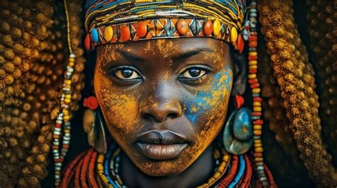 Premium Ai Image African Tribes Intimate And Powerful Portraits