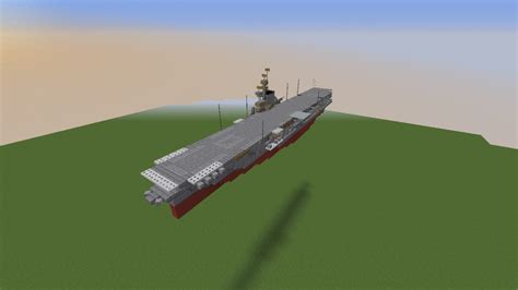 Uss Midway 1 5 Scale Minecraft Map