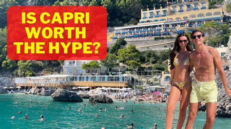 Is Capri Worth The Hype Capri Amalfi Coast Italy Travel Vlog