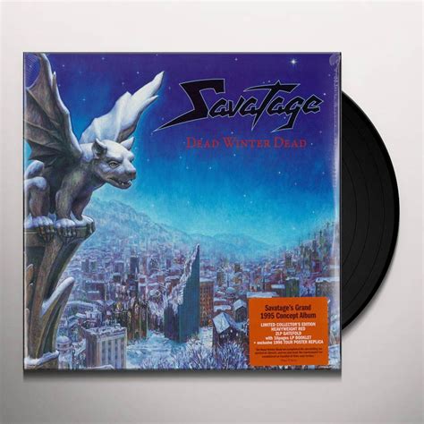 Savatage Dead Winter Dead 2lp Color Vinyl Vinyl Record