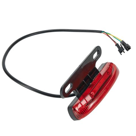 V Ebike Rear Brake Light Tail Light Safe Warn Lamp For Electric