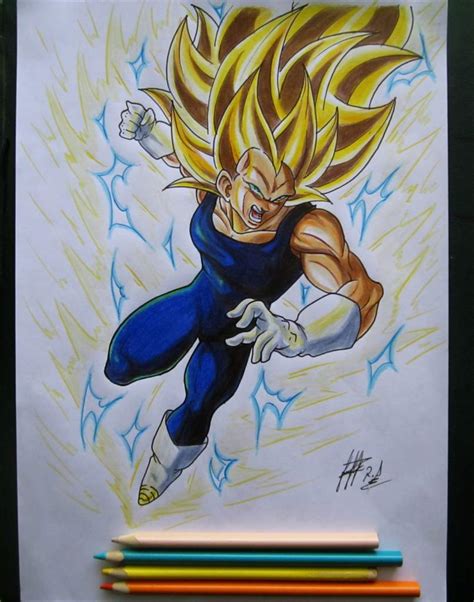 Dibujo De Vegeta Ssj Twmd Dragon Ball Espa Ol Amino