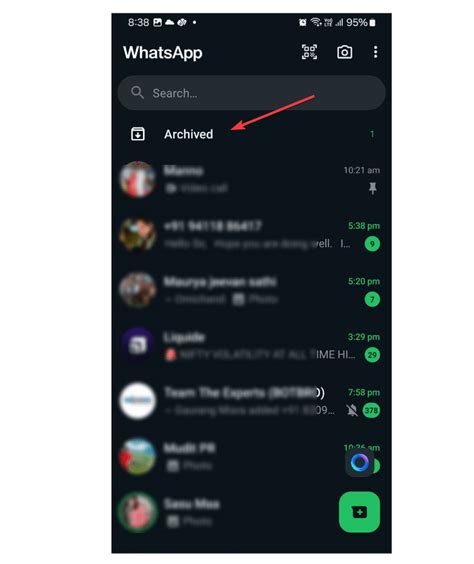 Cómo archivar una conversación de WhatsApp sin borrarla