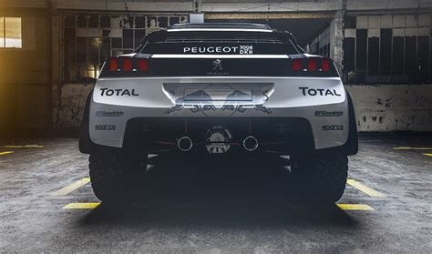 Peugeot Dkr Race Car Reveals Its Aggressive Bodywork Peugeot