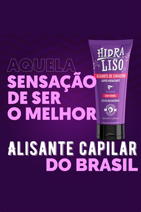 Hidraliso é um produto de alisamento dos fios sem formol sua