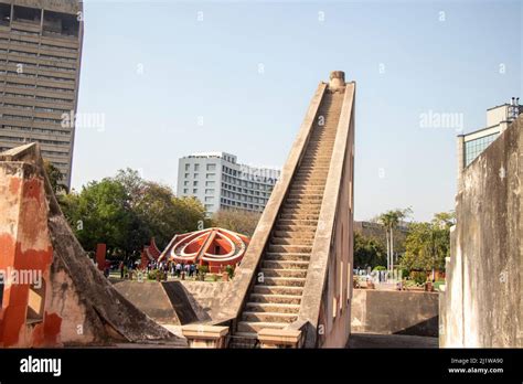 Jantar Mantar Ancient Architecture, New Delhi, India Stock Photo - Alamy