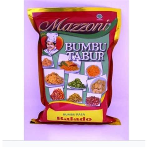 Jual Bumbu Tabur Mazzoni Rasa Balado Jagung Bakar Kemasan Gram