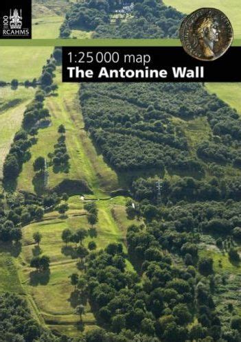 Photographs, map and information on the Antonine Wall in Bearsden