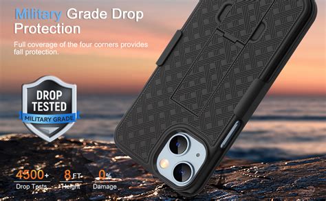 Amazon Fingic Compatible With IPhone 14 Case IPhone 13 Belt Clip